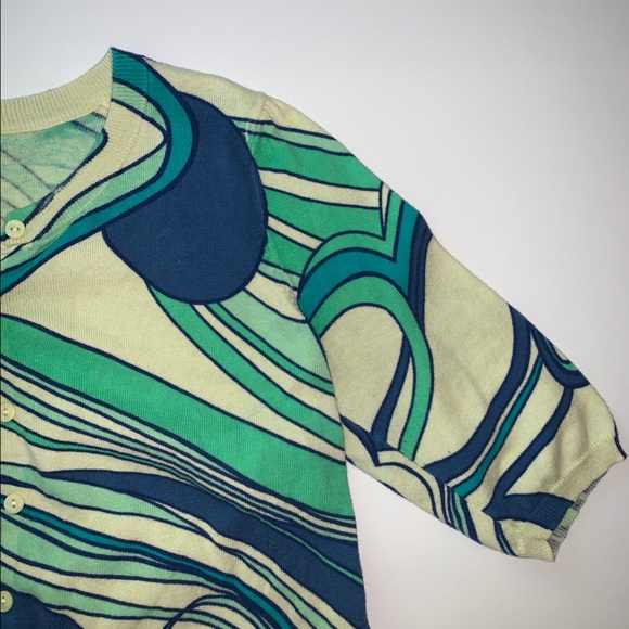 Funky Cropped Cardigan with Mid Sleeves - Picture 2 of 5